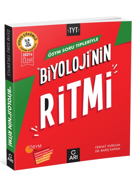 Arı Yayıncılık TYT Biyoloji'nin Ritmi Video Çözümlü