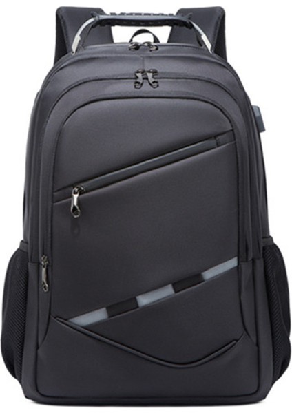 USB Şarj Portlu Büyük Kapasiteli Çok Fonksiyonlu Dizüstü Bilgisayar Sırt Çantası (Yurt Dışından)