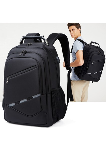 USB Şarj Portlu Büyük Kapasiteli Çok Fonksiyonlu Dizüstü Bilgisayar Sırt Çantası (Yurt Dışından) indirimleri