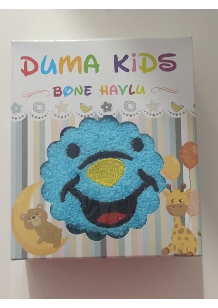 Çocuk Kids Düğmeli Havlu Saç Kurulama Bonesi Saç Havlusu