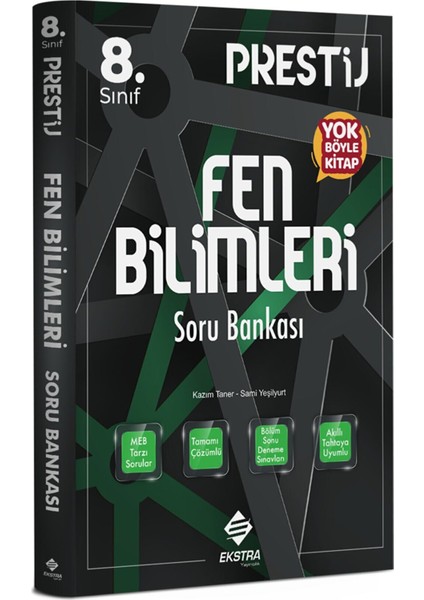 Ekstra Yayınları Lgs 8.Sınıf Prestij Fen Bilimleri Soru Bankası