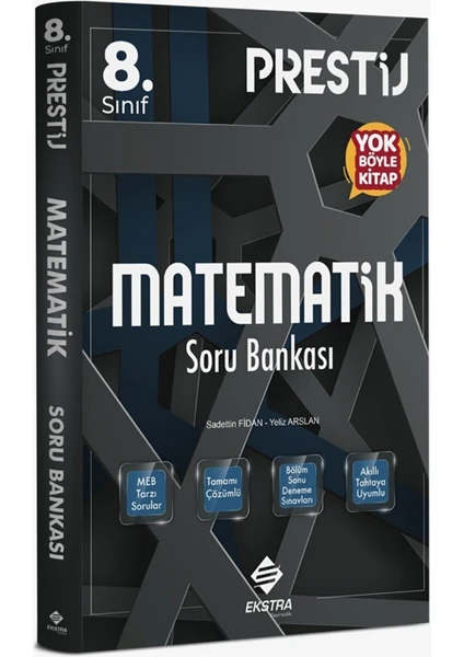 Ekstra Yayıncılık Ekstra Yayınları Lgs 8.Sınıf Prestij Matematik Soru Bankası - Zor Seviye