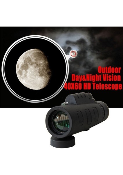 Dış Mekan Yürüyüş Teleskobu Için Tripod Klipsli Hd Optik Monoküler 40X Yakınlaştırma (Yurt Dışından) fiyatları