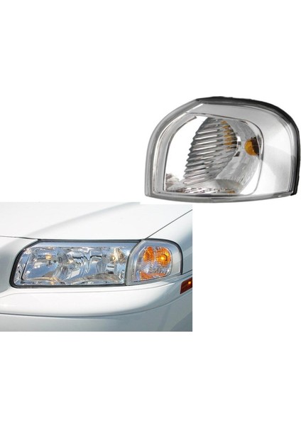 Volvo S80 Sol Sinyal Lambasi 2004 2005 2006 Sinyal Camı Komple fiyatları