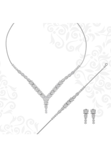 Taşlı Set 25.00 Gram 14 Ayar Altın