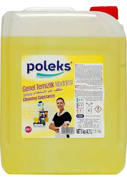 Yüzey Temizleyici Yoğun Parfümlü Fresh 4 x 5 lt= 20 lt