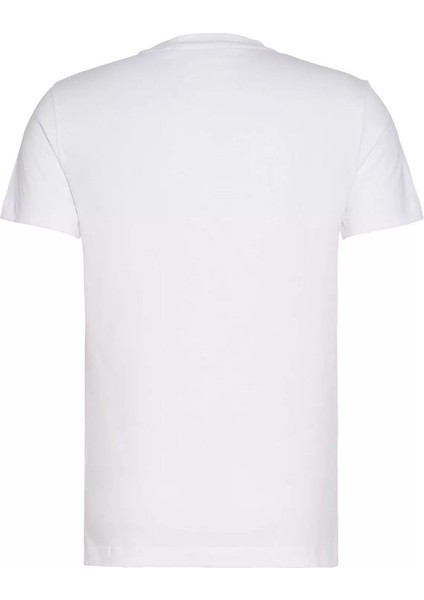 Erkek Core Monogram Slim Beyaz T-Shirt fiyatları