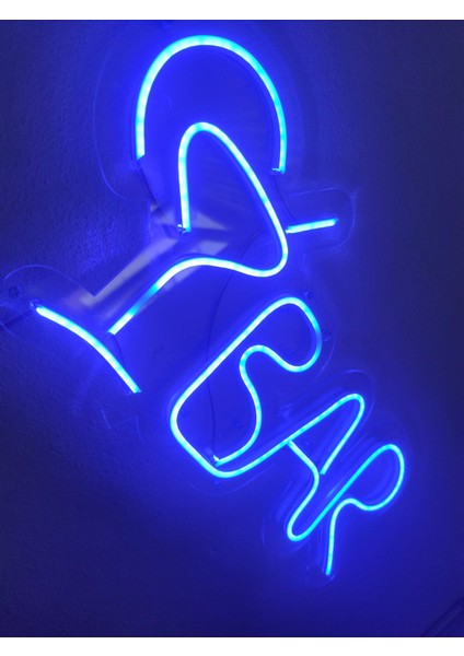 Bar Neon Tabela Neon Yazı Led Dekoratif Duvar Aydınlatması Neon Duvar Dekorasyonu