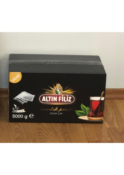 Altın Filiz Demlik Poşet (30 gr) Siyah Çay 5 kg