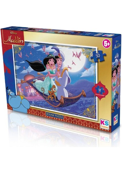 Ks Games 50 Parça Puzzle Aladdin Lisanslı Ürün