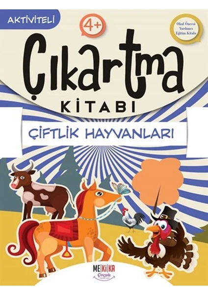 Çiftlik Hayvanları - Çıkartma Kitabı