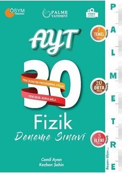 AYT Fiziktre Serisi 30 Deneme
