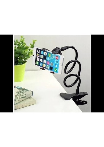 Akrobat Telefon Tutucu Oynar Başlıklı Siyah