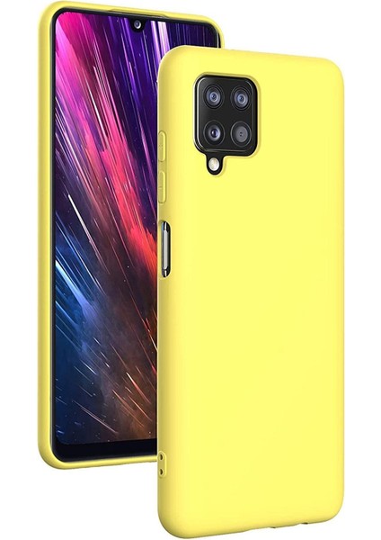 Samsung Galaxy M22 Kılıf Lansman Silikon Kapak