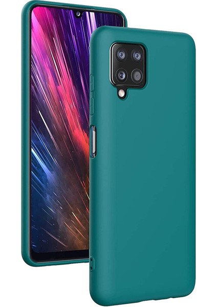 Samsung Galaxy M22 Kılıf Lansman Silikon Kapak