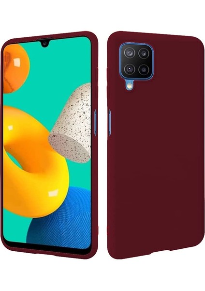 Samsung Galaxy M22 Kılıf Lansman Silikon Kapak