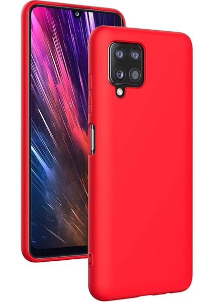Samsung Galaxy M22 Kılıf Lansman Silikon Kapak