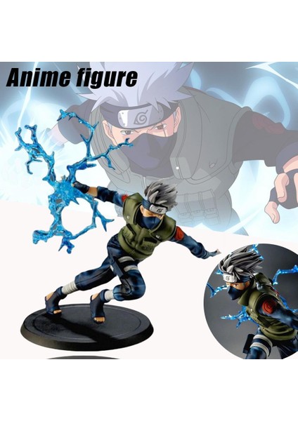 Yeni Naruto Kakashi Sasuke Aksiyon Figürü Anime Kuklaları Şekil Pvc Oyuncaklar Şekil Model Masa Masa Dekorasyon Aksesuarları