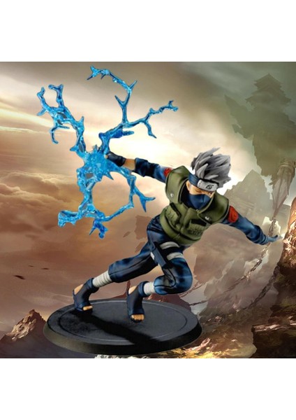 Yeni Naruto Kakashi Sasuke Aksiyon Figürü Anime Kuklaları Şekil Pvc Oyuncaklar Şekil Model Masa Masa Dekorasyon Aksesuarları