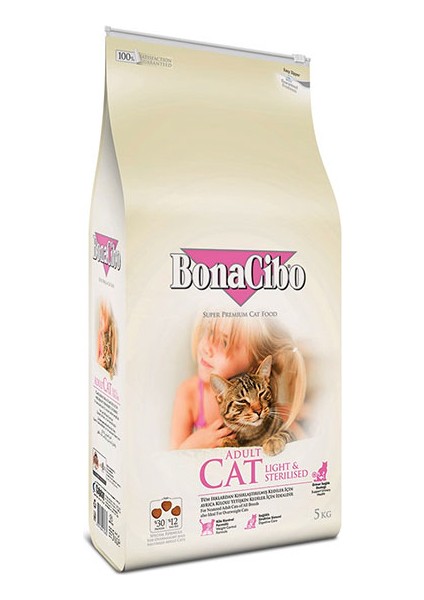 Bonacibo Adult Cat Light - Sterilised Kedi Maması 2 kg