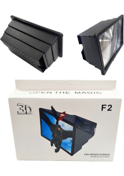 3D Video Hd Film Video Amplifikatör Büyüteç, Telefon Ekran Amplifikatörünü Korur (Yurt Dışından)