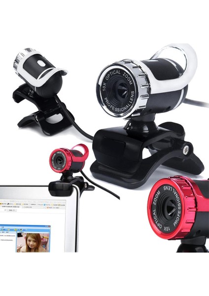 A859 480 P Webcam -Kırmızı (Yurt Dışından)