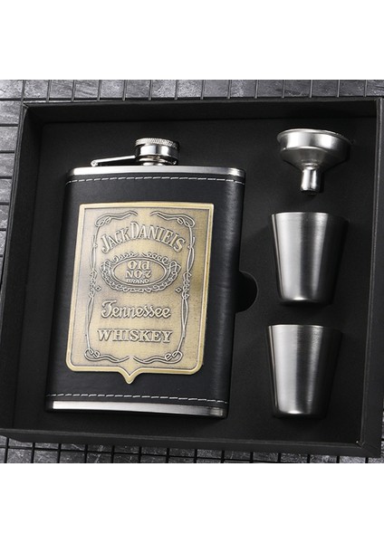 Cep Şişesi Seti 8 Oz Eski Jack Patch Core (Yurt Dışından)