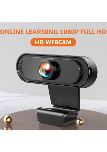 1080 P Full Hd USB Webcam -Siyah (Yurt Dışından)