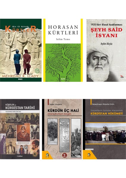 Kürtler Bir El Kitabı - Kürtler ve Horasan Kürtleri - Şeyh Said İsyanı - Kürt Tarihi Seti