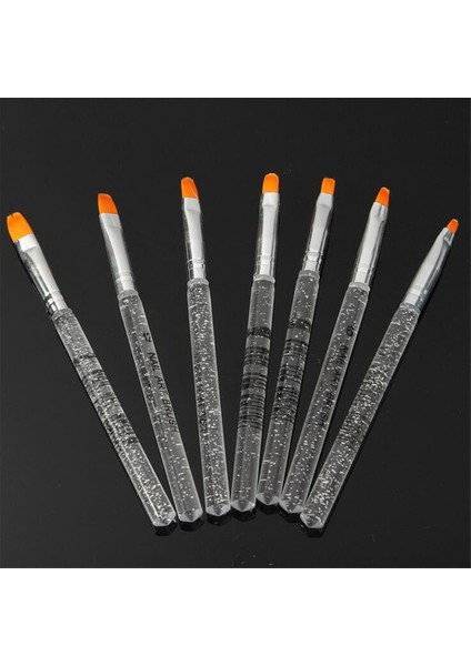 3 Adet Uv Jel Akrilik Kristal Boyama Nail Art Fırça Kalem (Yurt Dışından) modelleri