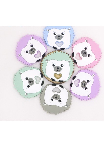 10 Adet Kirpi Silikon Bebek Diş Kaşıyıcı Kemirgen Bebek Diş Çıkarma Oyuncaklar Çiğnenebilir Hayvan Şekli Bebek Ürünleri Hemşirelik Hediye | Bebek Dişlikleri (Karışım Renkli) (Yurt Dışından) fiyatları