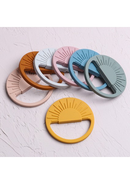 Bpa Ücretsiz 10 Adet Güneş Silikon Bebek Dişlikleri Diş Çıkarma Diş Kaşıyıcı Gıda Sınıfı Hemşirelik Hediye (Mix Rengi) (Yurt Dışından)