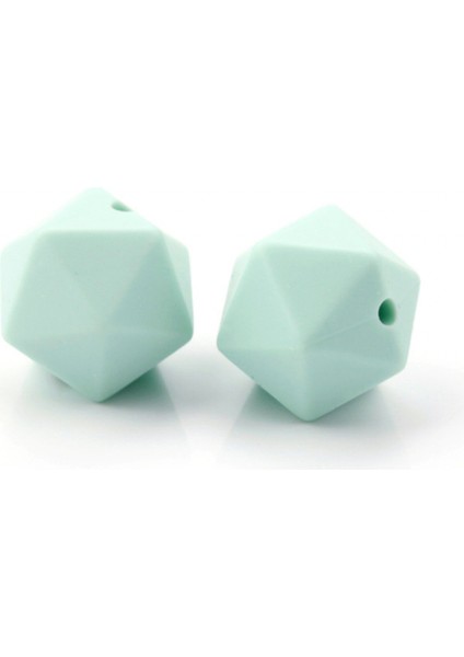 Silikon Icosahedral Edentuce Boncuk Bebek Zenginlik Kolye Bilezik Aksesuarları Bebek Bakımı Emzik Zinciri |Zincir Çift Silikon Kauçuk Diş Boncuk (5 Parça Bir Set) (Yurt Dışından) modelleri