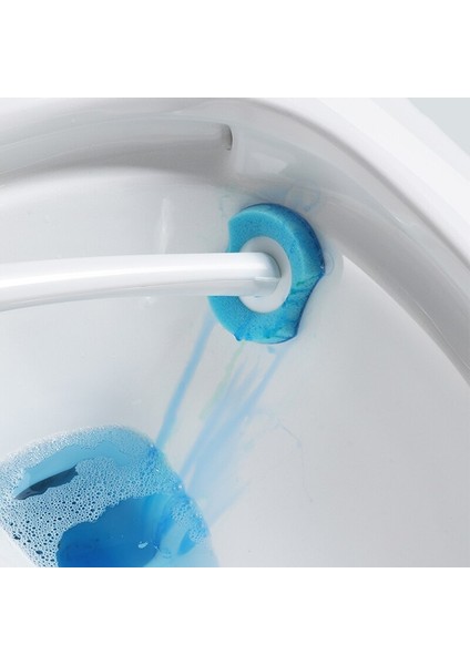 Tek Kullanımlık Banyo Tuvalet Fırçası Değiştirilebilir Fırça Kafa Ve Piston Uzun Saplı Set Ölü Köşe Temizleme Fırçası | Tuvalet Fırçası Tutucular (Yurt Dışından)