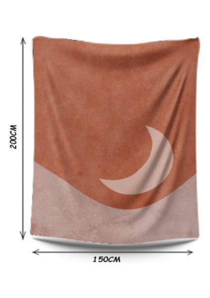 150 * 200 Cm Pembe Ay Gece Goblen Duvar Asılı Bohemian Göksel Duvar Goblen Hippi Duvar Halıları Yurt Dekor Boho Ev Dekorasyon | Dekoratif Gobiyeller (Yurt Dışından)