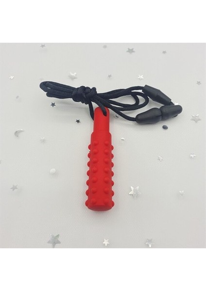 10 Adet Bebek Silikon Diş Kaşıyıcı Çocuklar Çiğnemek Kolye Duyusal Chewy Kolye Oral Motor Oyuncaklar Terapi Araçları Otizm Için Chidren'İn Malları | Bebek Dişimi (Kırmızı) (Yurt Dışından)