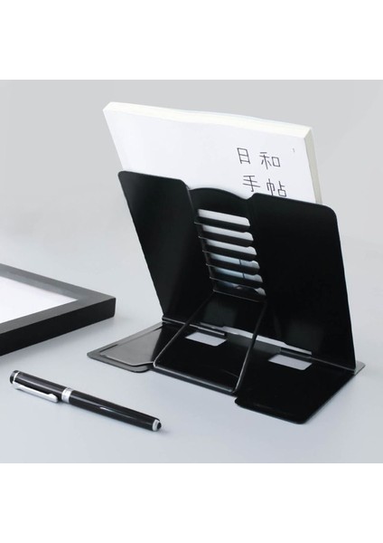 Taşınabilir Metal Ayarlanabilir Okuma Kitap Tutucu Destek Doküman Raf Kitap Kavramı | Bookendends (Yurt Dışından)