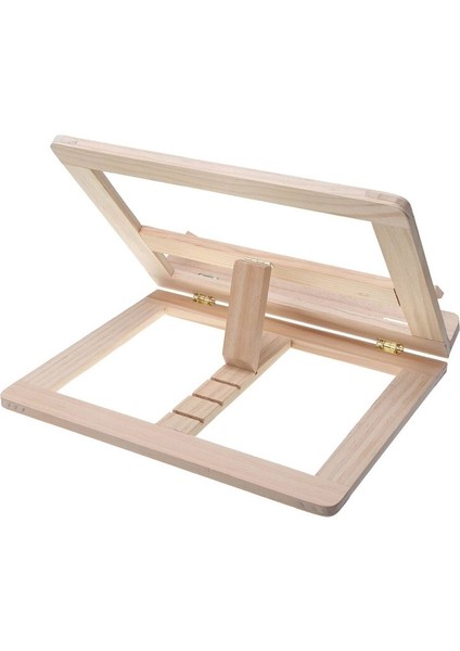 Katlanabilir Kahverengi Bookends Standı Yemek Kitabı Tutucu Okuma Raf Kahverengi Okuma Kitap Desteği Standı Tutucular Tablet Pc | Bookends (Yurt Dışından)