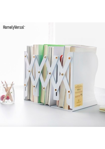 Yaratıcı Metal Bookend Büyük Kitap Ayakta Germe Ayarlanabilir Kitap Standı Kitap Tutucu Dosya Organizatör Ofis Ev Dekorasyon | Bookends (Yurt Dışından)