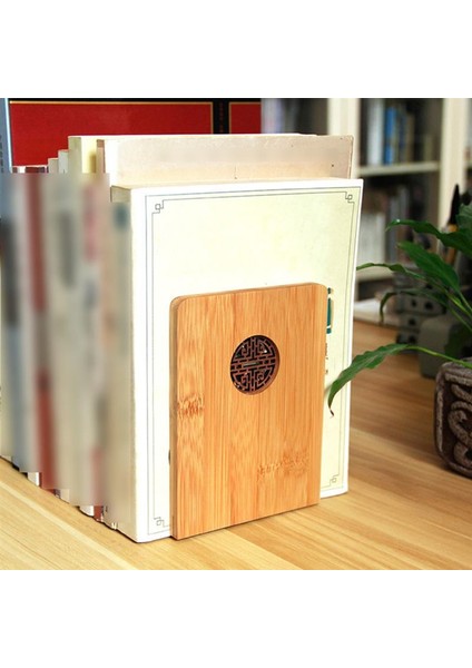 16X12 Cm Bambu Bookends Kahverengi Kitap Blok Oymak Kitap Organizatör Kitap Çerçeve Kitap Depolama Raf Kitap Standı Okul Ofis Arzı | (Yurt Dışından) fırsatları