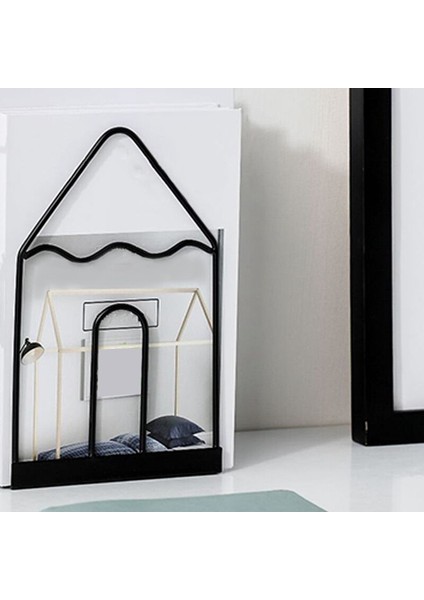 1 Pair Bookendes Kitap Standı Destek Destek Masaüstü Ofis Dergisi Kaymaz | (Yurt Dışından) fiyatları