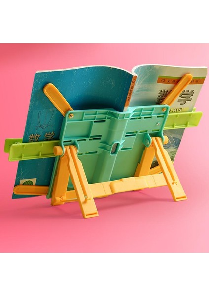 Kitap Standı Tutucu Taşınabilir Katlanabilir Bookends Bookstand Öğrenci Çocuklar Için Okuma Desteği Yazma Braketi Ofis Aksesuarları | (Yurt Dışından) fırsatları