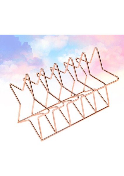 1 Adet Yıldız Tasarım Masaüstü Kitaplık Demir Sanat Kitap Raf Yaratıcı Bookstand Gazete Dergisi Için Basit Bookend (Yurt Dışından) fırsatları