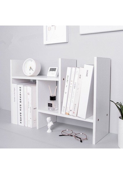 Kahverengi Masaüstü Kitaplık Masa Organizatör Ayarlanabilir Kitap Dergisi Standı Raf Raf Kitaplık Öğrencileri Kırtasiye Depolama Tutucu | Bookends (Yurt Dışından) fırsatları