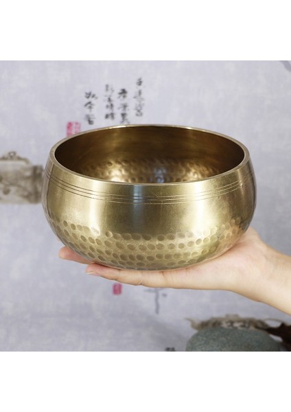 Tibet Şarkı Kase Dekoratif Duvar Yemekleri Ev Dekorasyon Dekoratif Nepal Fedakarlık Kutsal Dharma Rahipler Lama Yoga Kase Bakır | Kase Ve Tabaklar (Yurt Dışından)