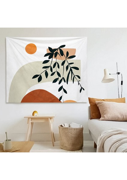 Nordic Morandi Goblen Yaratıcı Sanat Soyut Boyama Asılı Bez Duvar Arka Plan Bez Duvar Dekor | Dekoratif Gobiyeller (Yurt Dışından)