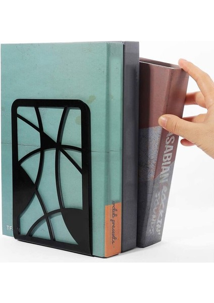Kitap Biter, Bookends, Raflar Için Kitap Biter, 2Pair Kitaplar Için Bookend, Kitap Bölücü Dekoratif Tutucu | Bookends (Yurt Dışından) fırsatları