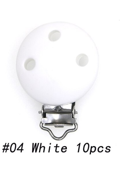 9 Parçalı Bebek Emzik Klip Dairesel Silikon Diş Klip Dıy Bebek Kukla Zincir Emzik Klip Kemirgen |Bebek Diş Klibi (Yurt Dışından) fiyatları