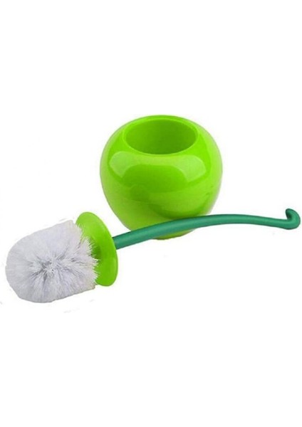Tutucu Kase Ve İle Tuvalet Fırçası Uzun Saplı, Ev Banyo Temizleme Aracı (Yeşil) (Yurt Dışından)