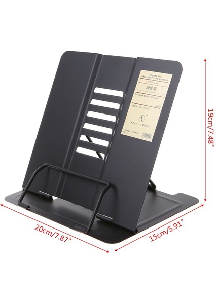 Taşınabilir Metal Ayarlanabilir Okuma Kitap Tutucu Destek Doküman Kitap Raf Biberon Sağlıklı Tutun | Bookendends (Yurt Dışından) fırsatları